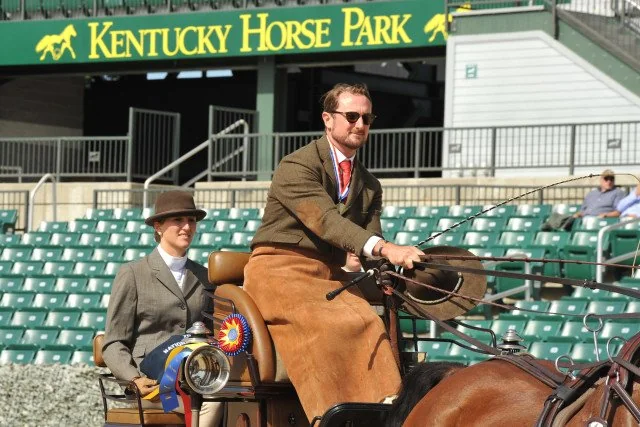 The Perfect Storm: Chester Weber Braves the Elements to  Earn His Record 12th USEF National  Four-in-Hand Championship