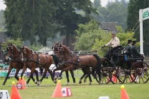 Team Weber Wins Cones Phase and  Finishes in Top Five at Beekbergen CAI 3