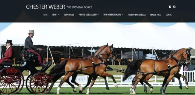 International Combined Driver Chester Weber Launches New Website; 2017 Tournament Schedule Revealed