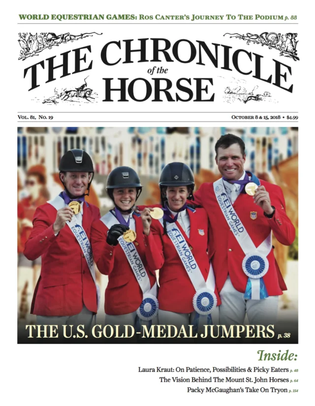 Weber Leads U.S. Team To Long-Awaited WEG Gold Medal